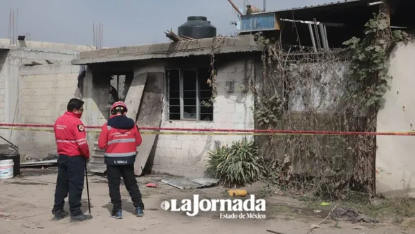 Explosión en domicilio de Toluca deja un lesionado