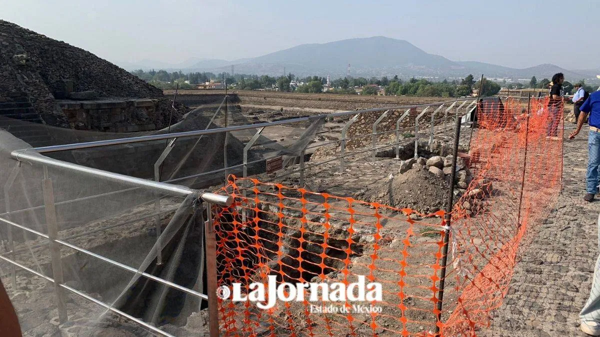 Teotihuacán: Contrastan excavaciones para proteger el Templo de Quetzalcóatl