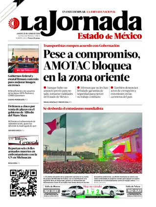 La Jornada Edomex | 25 de junio de 2026
