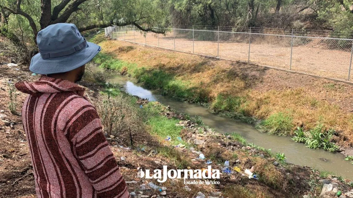 Video: Invade particular derecho de vía de un río pese a suspensión del INAH en Teotihuacán