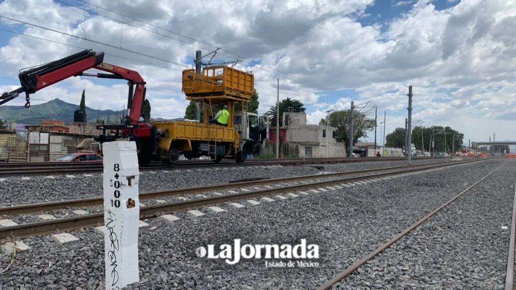 Vecinos de Tultepec dudan pronta conclusión de obras del Tren Suburbano