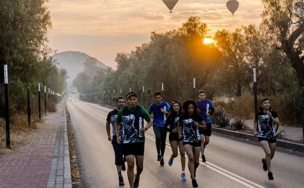 Alistan Carrera al Inframundo en Teotihuacán