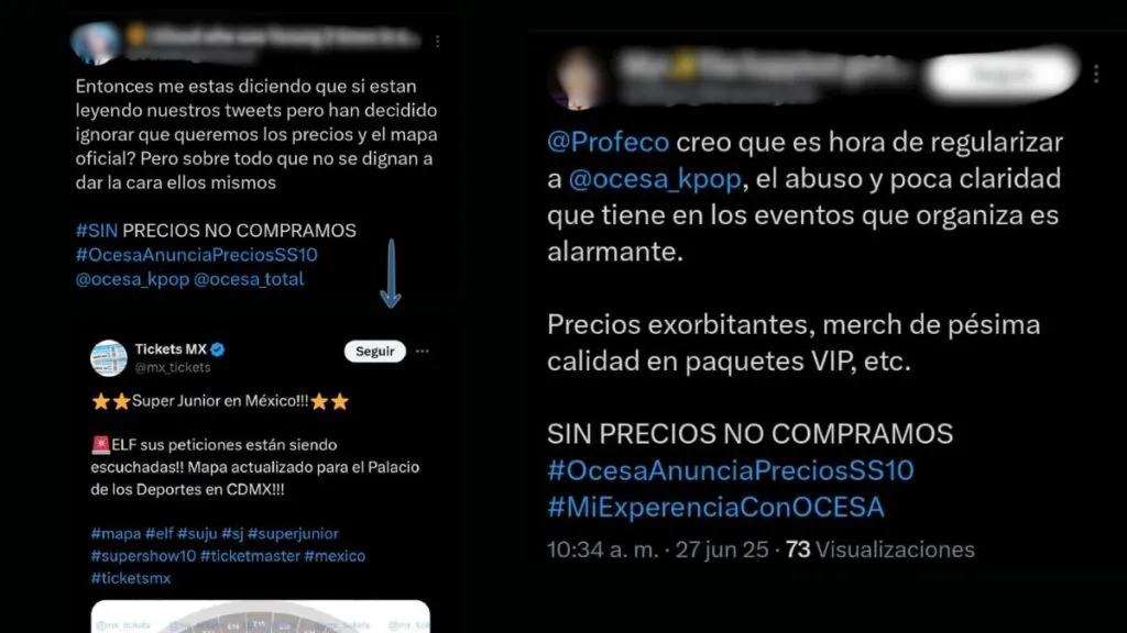Fans de Super Junior denuncian boicot durante campaña contra OCESA-Kpop