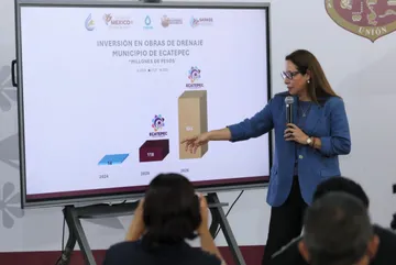 Desazolva Ecatepec 902 km de tubería y retira más de un millón de cubetas de lodo y basura