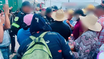 Mantiene presencia SSEM sobre la carretera Toluca-México ante bloqueo