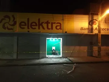 Asaltan cajero automático en Coyotepec