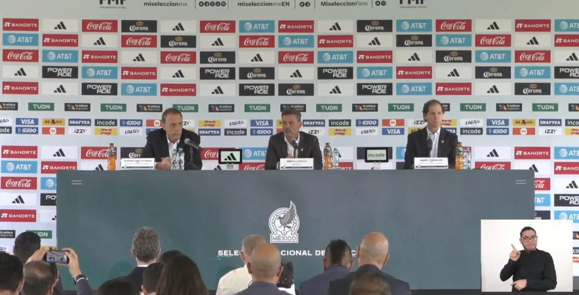 Diego Cocca es oficialmente el Director Técnico de la Selección Mexicana