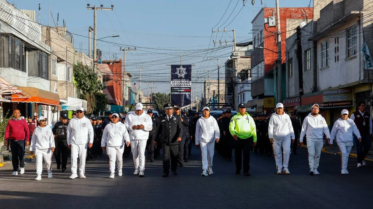 Chimalhuacán conmemora 115 Aniversario de la Revolución mexicana con desfile