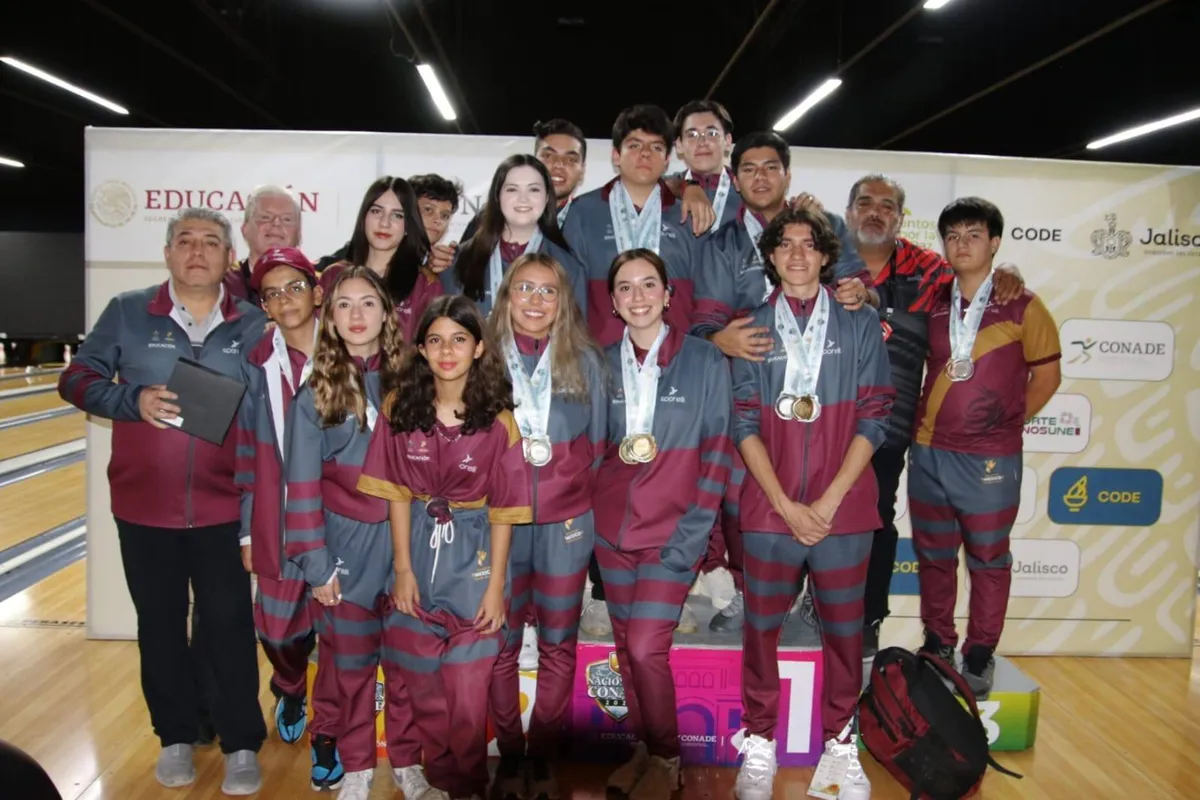 Estado de México campeón del Boliche en los Juegos Nacionales CONADE 2024
