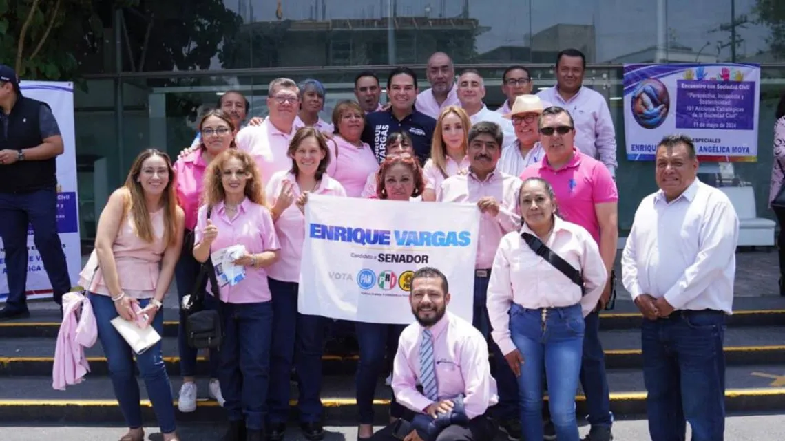 Huixquilucan: Partidos y sociedad deben trabajar juntos afirma Enrique Vargas