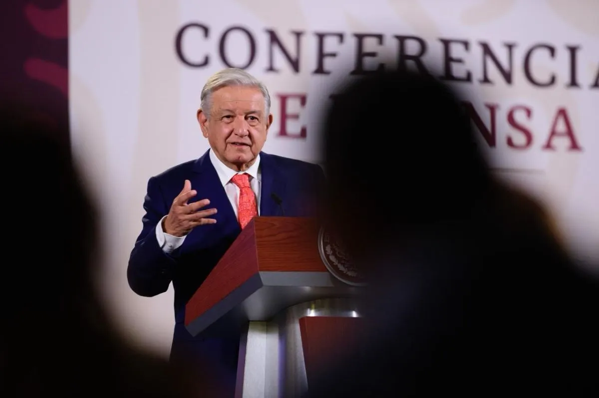 El Presidente Andrés Manuel López Obrador señaló que las investigaciones de la Fiscalía General de la República ya están avanzando y que ya hay algunos policías, asociados a los hechos, detenidos. Foto: Presidencia