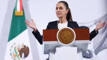 Desde Palacio Nacional, Sheinbaum afirmó que la coyuntura que se enfrenta hoy tras la imposición de aranceles por parte de Trump, “no va haber sumisión”.