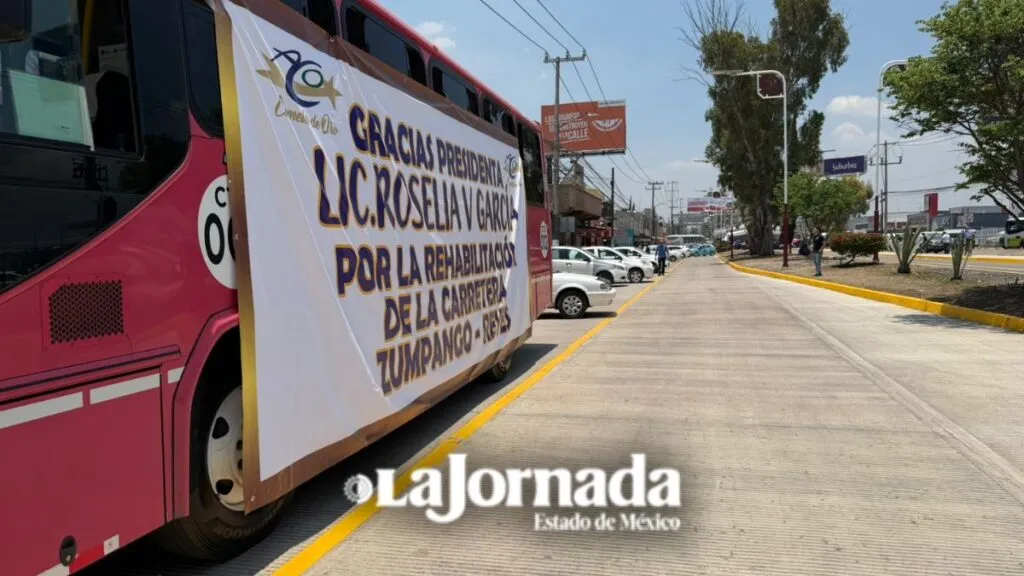 Carretera Zumpango–Reyes es rehabilitada; tendrá vida útil de hasta 30 años