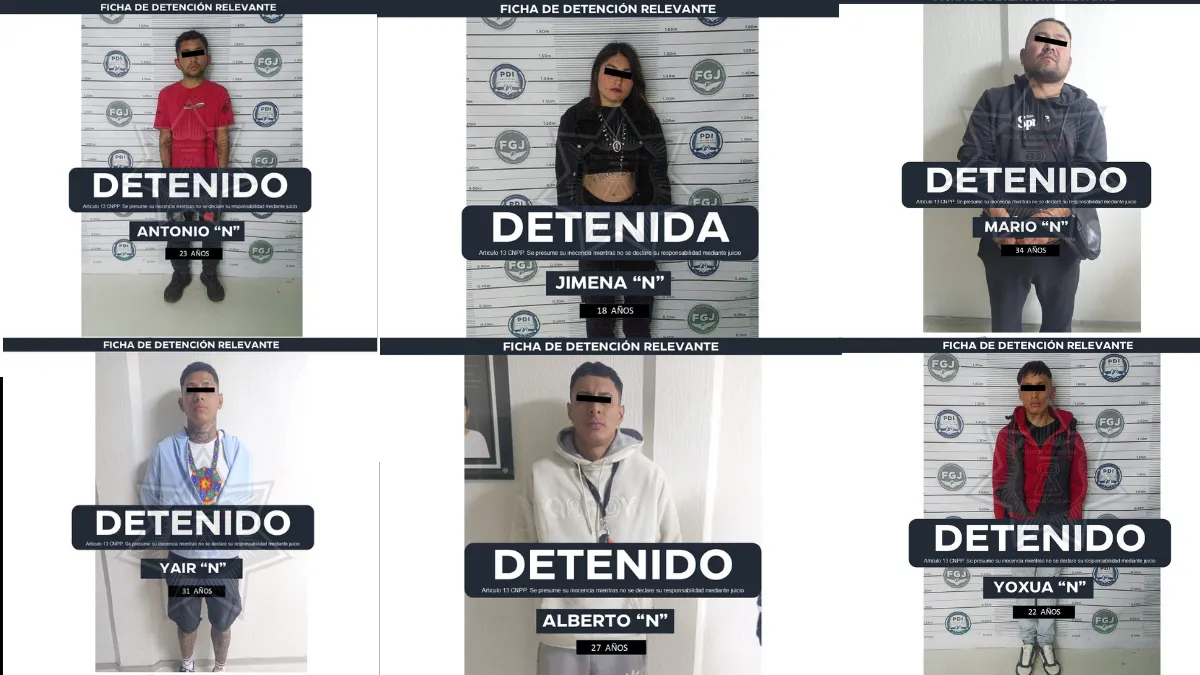 En Chimalhuacán desarticulan a grupo vinculado con asaltos; 6 detenidos
