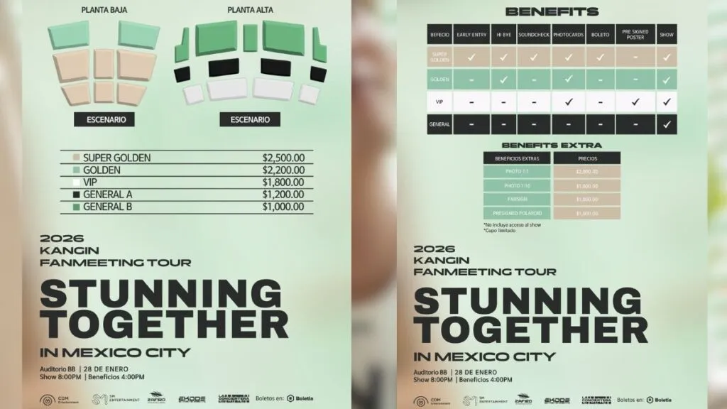 Kangin, exmiembro de Super Junior regresa a México con Fanmeeting