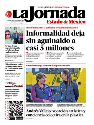 La Jornada Edomex | 20 de diciembre de 2025