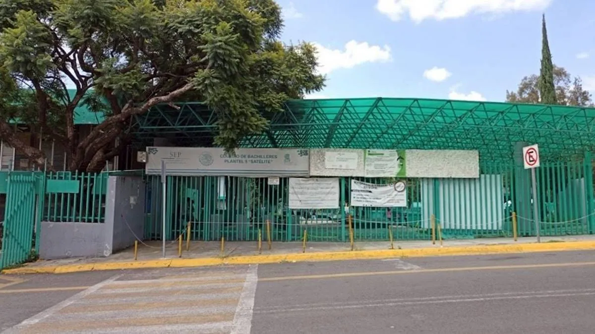 Muere estudiante dentro del Colegio de Bachilleres Satélite