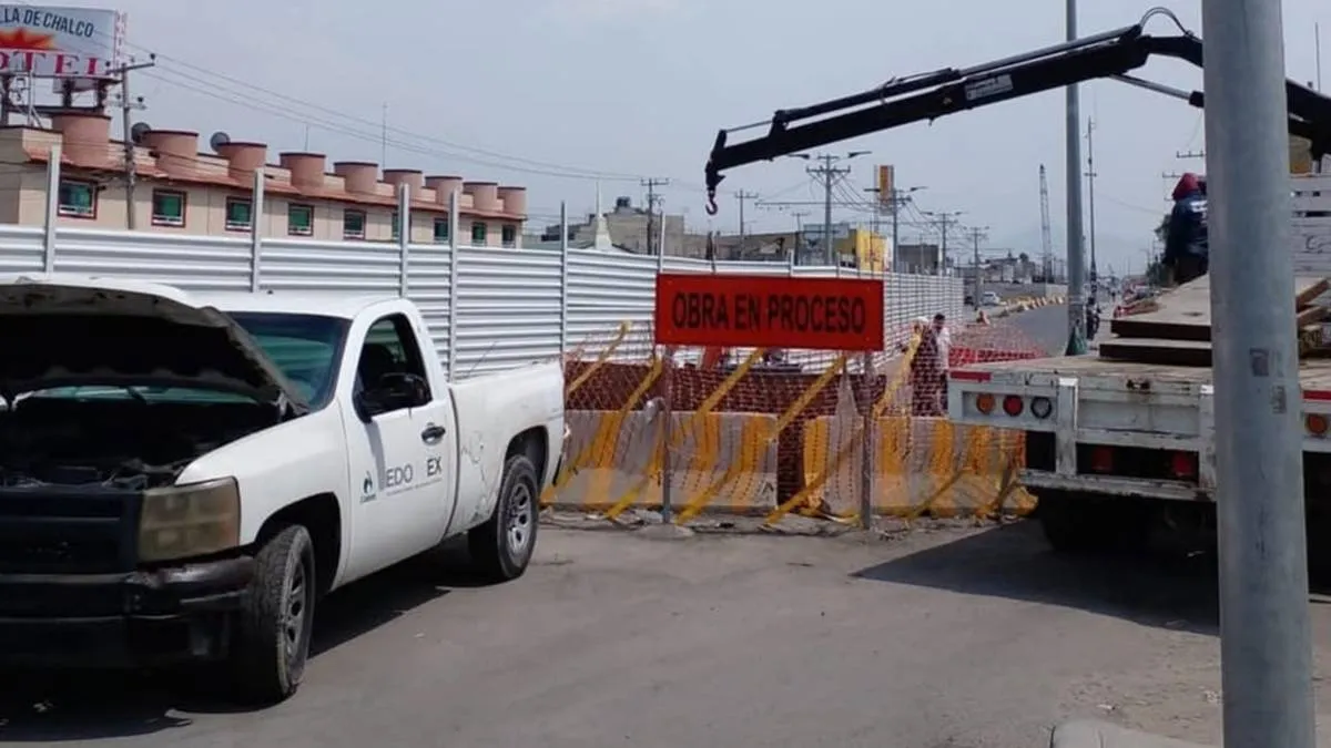En junio concluyen obras de Colector Solidaridad en Chalco
