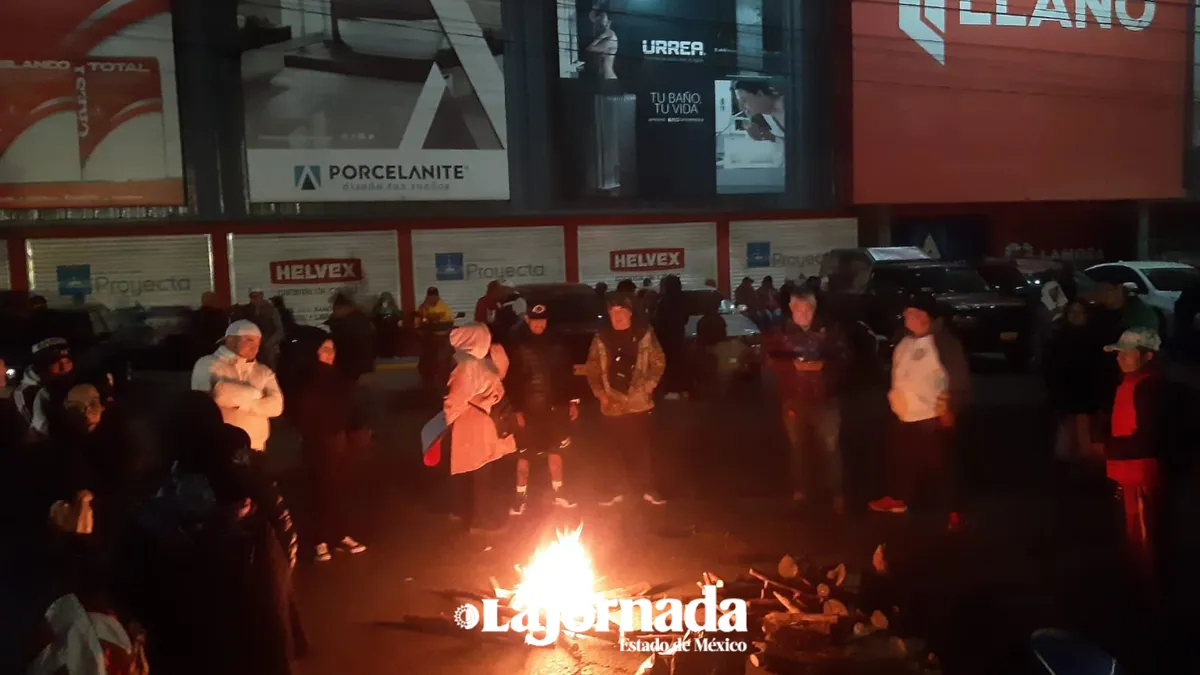 Ecatepec: Sin pagos, trabajadores mantendrán bloqueos esta noche