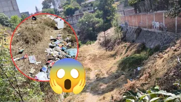 Vecinos de Atizapán exigen sanear cañada por basura, drenaje e inseguridad