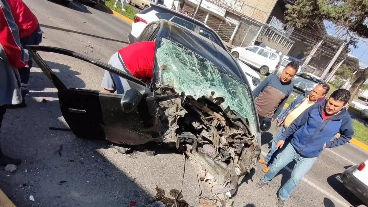 Accidente en Boulevard Aeropuerto, Toluca