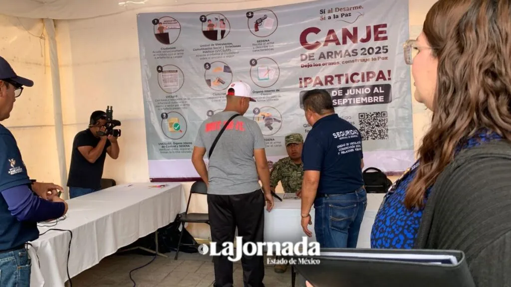 Ecatepec arranca con el canje de armas