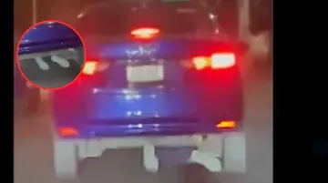 [VIDEO] Tragedia vial en Iztapalapa: auto arrastra a repartidor y huye