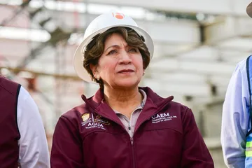 Durante el recorrido, la Mandataria estatal constató el progreso de este sistema de transporte seguro, digno y eficiente, el cual presenta un avance del 66 por ciento.