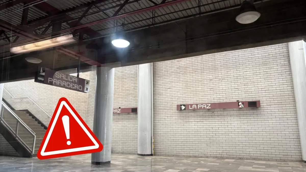 Metro CDMX suspende el servicio en el tramo Los Reyes–La Paz de la Línea A por revisión al sistema eléctrico; opera de Pantitlán a Santa Marta.