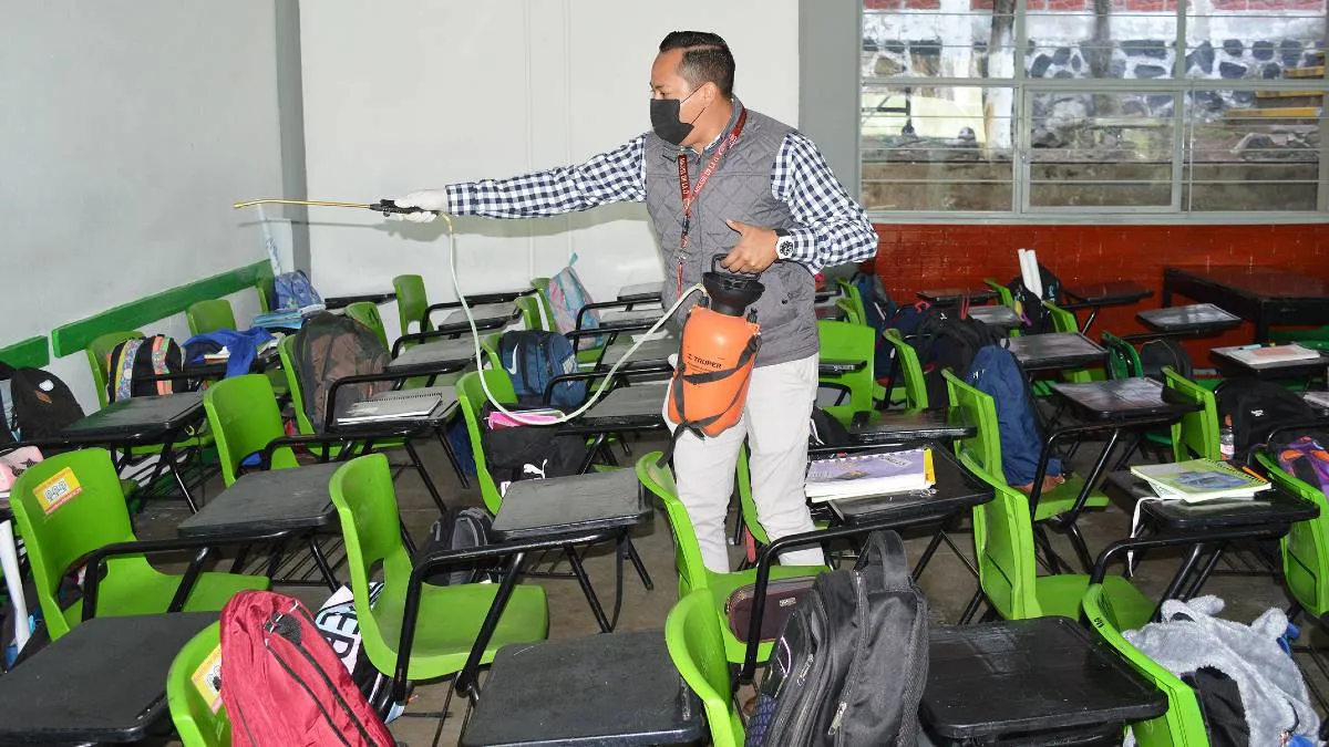 Escuelas de Chimalhuacán serán sanitizadas previo al regreso a clases
