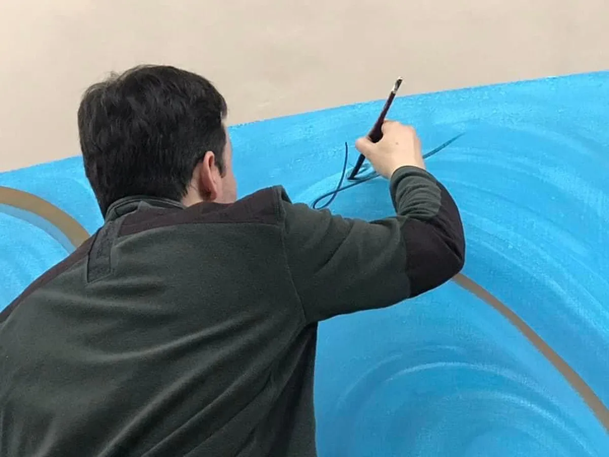 “Evolución”, el nuevo mural del Museo de Ciencias Naturales