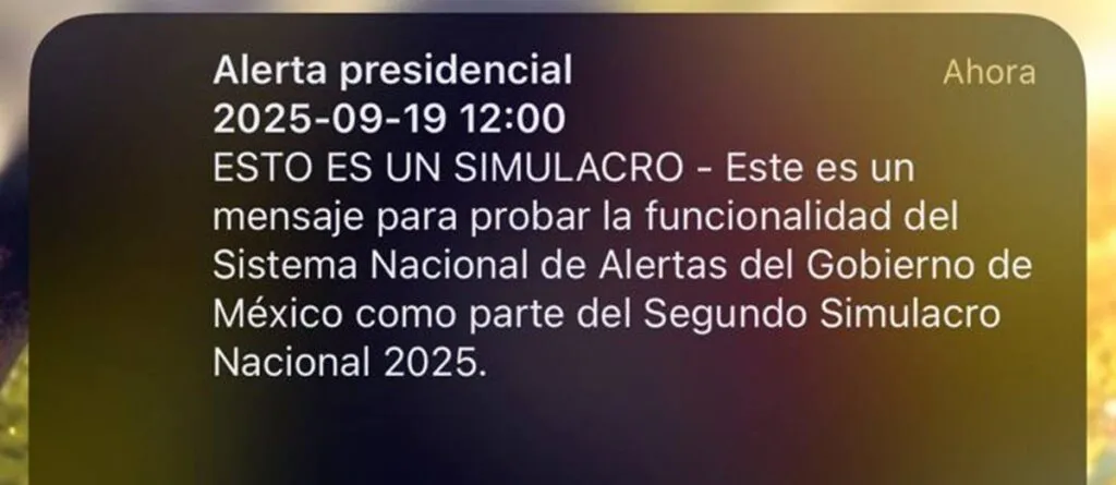 Realizan simulacro de sismo en Edomex