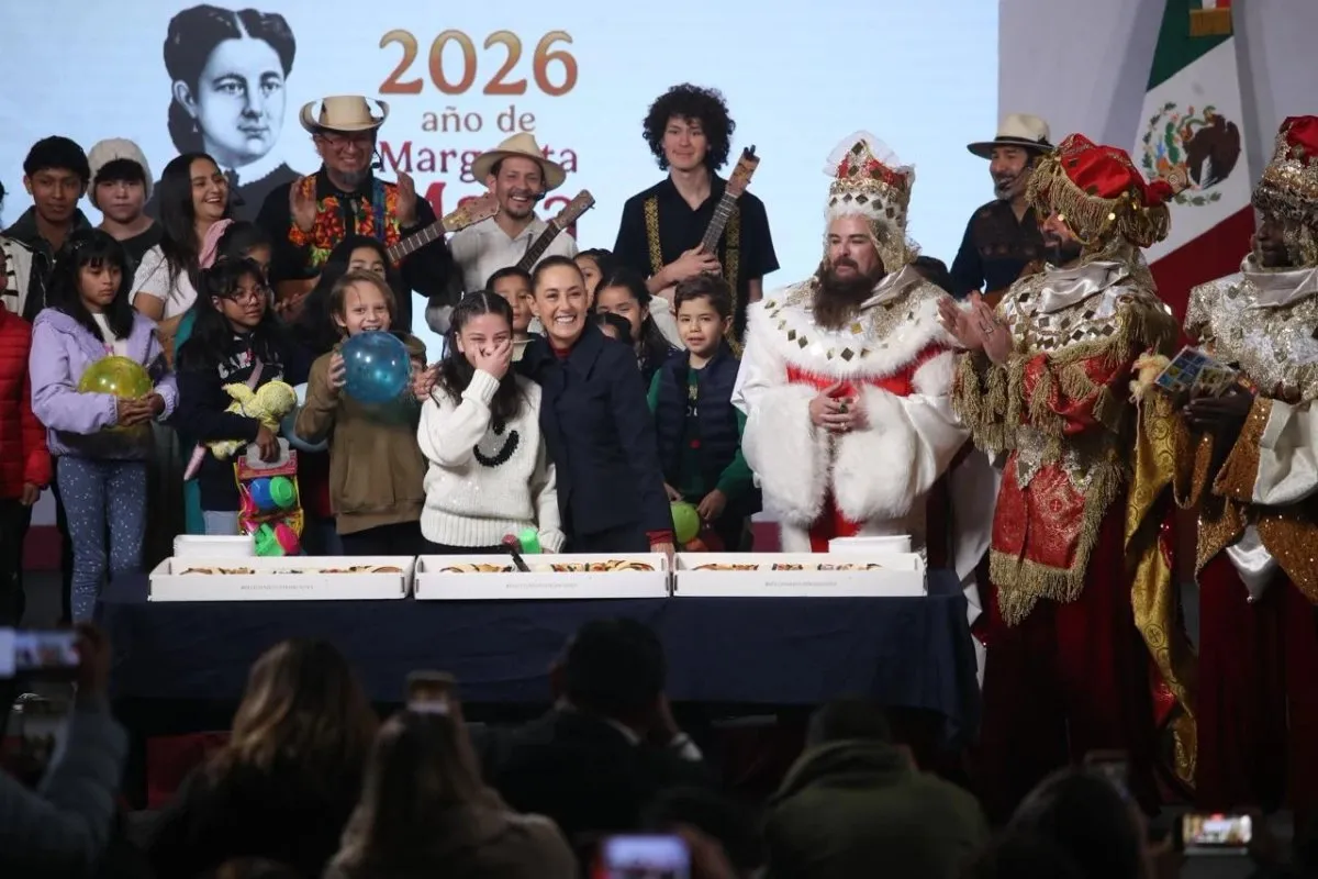 Conferencia matutina se une al festejo de Día de Reyes