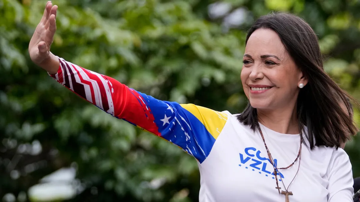 Corina Machado, ausente en la entrega del Nobel de la Paz