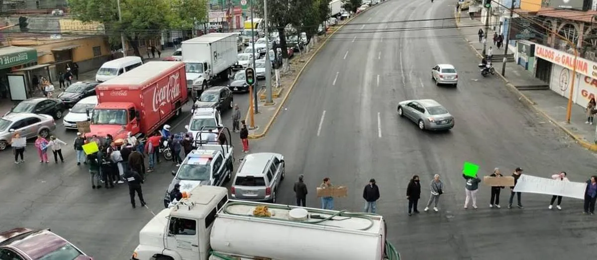 Tlalnepantla: Organismo de agua acordó con vecinos llevar servicio a través de pipas
