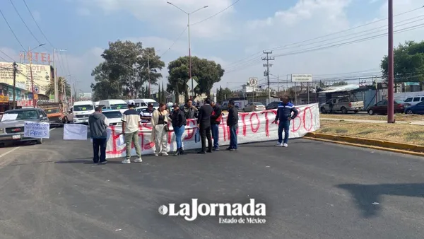 Retiran bloqueo de la México-Texcoco