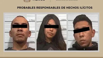 Por estos hechos, fueron detenidos Daniela “N” de 25 años, Adrián “N” de 26 años e Ignacio “N” de 28 años.