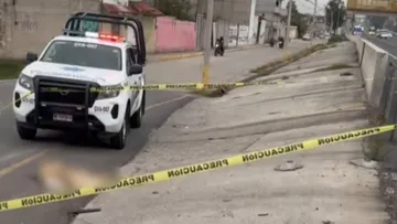 Localizan pierna humana en la autopista México-Pachuca, en Tecámac