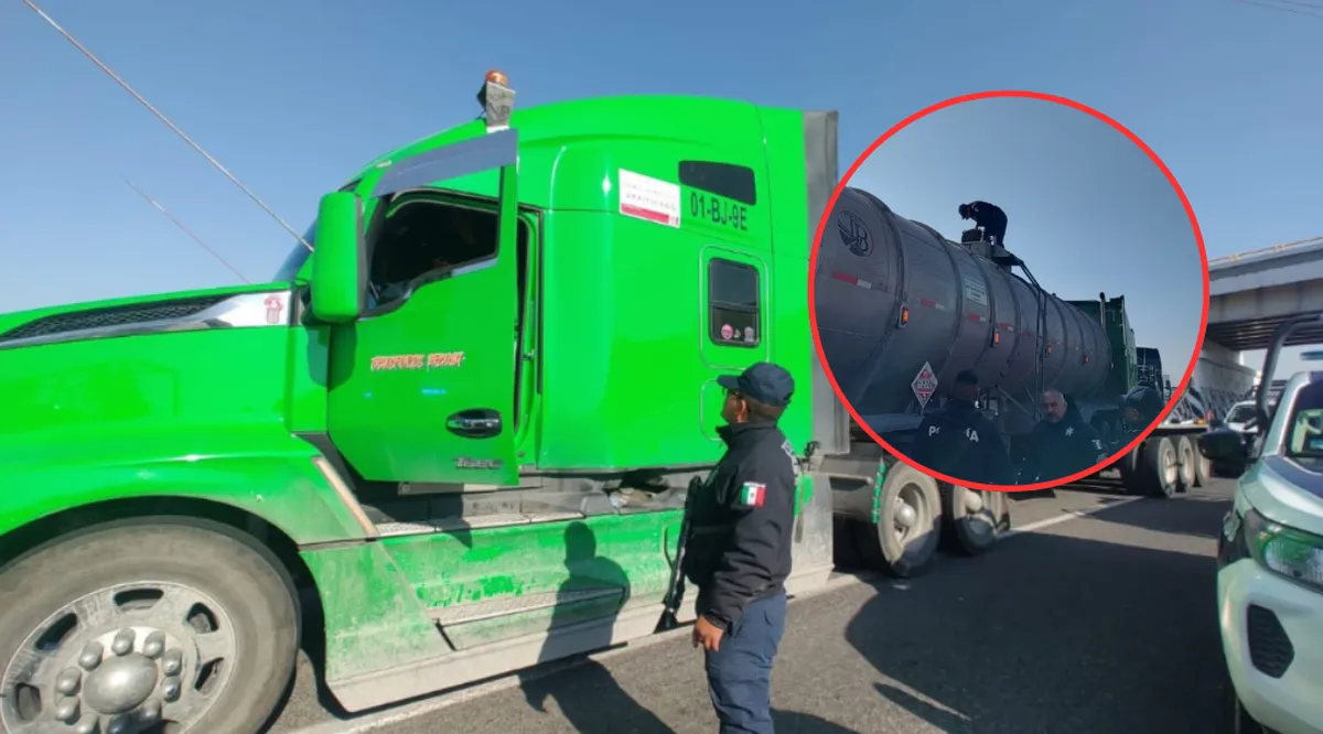 Operativo interestatal recupera tráiler robado rumbo al AIFA