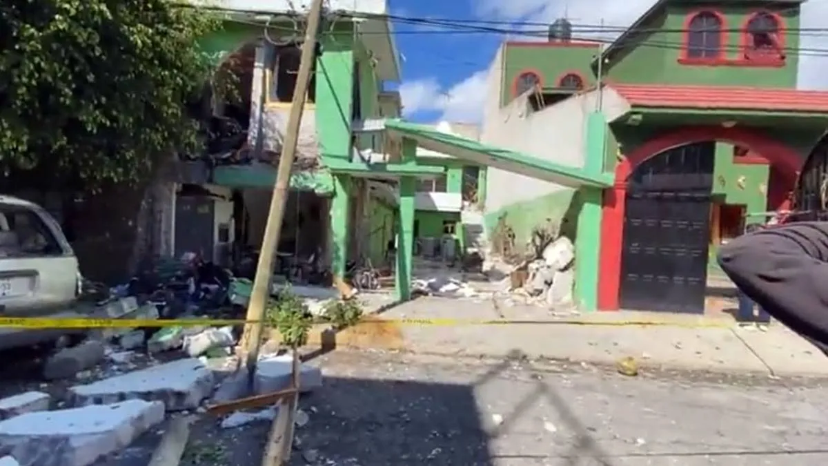 Nezahualcóyotl: se registra explosión en vivienda