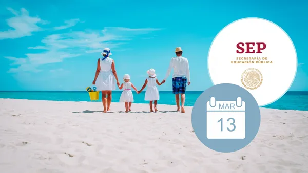 Calendario de la SEP confirma suspensión de clases por 4 días en marzo para nivel básico.