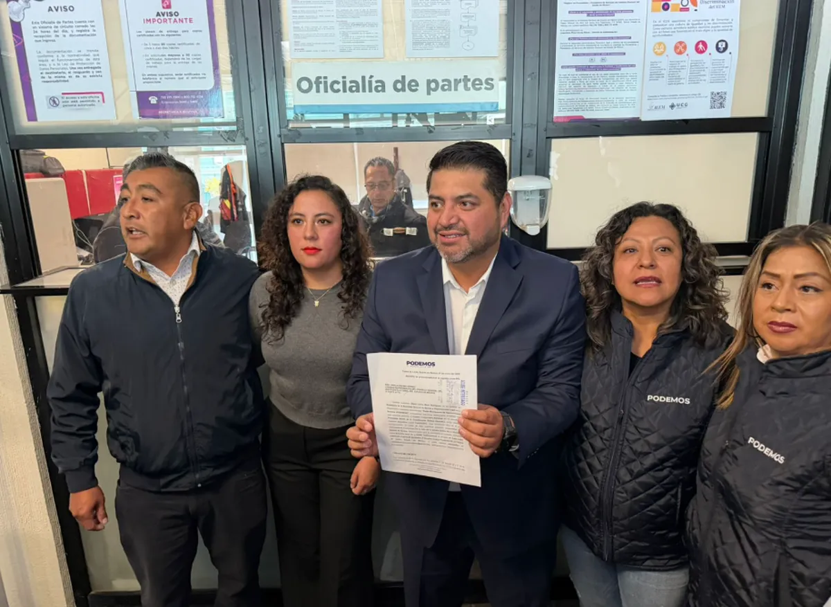 Podemos logra registro como partido local en el Edomex: Iniciará funciones en julio