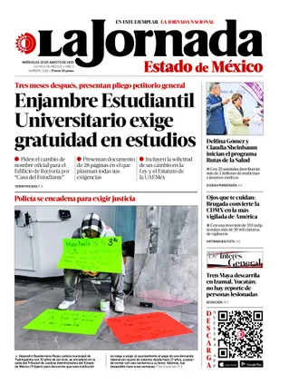 La Jornada Edomex | 20 de agosto de 2025