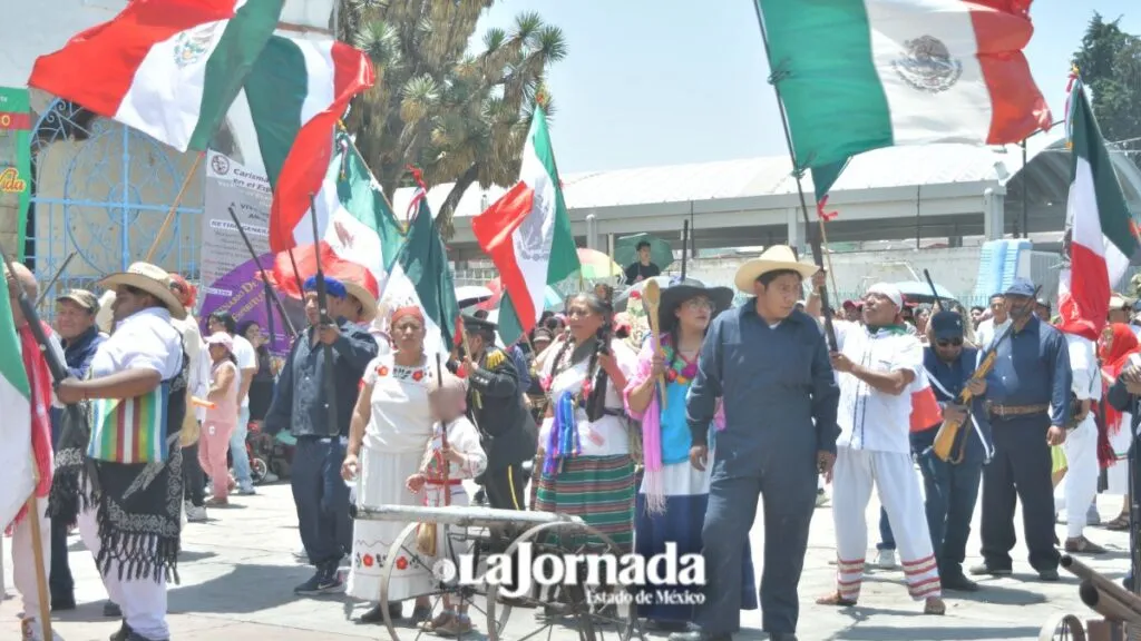 Batalla del 5 de mayo revive en Calimaya
