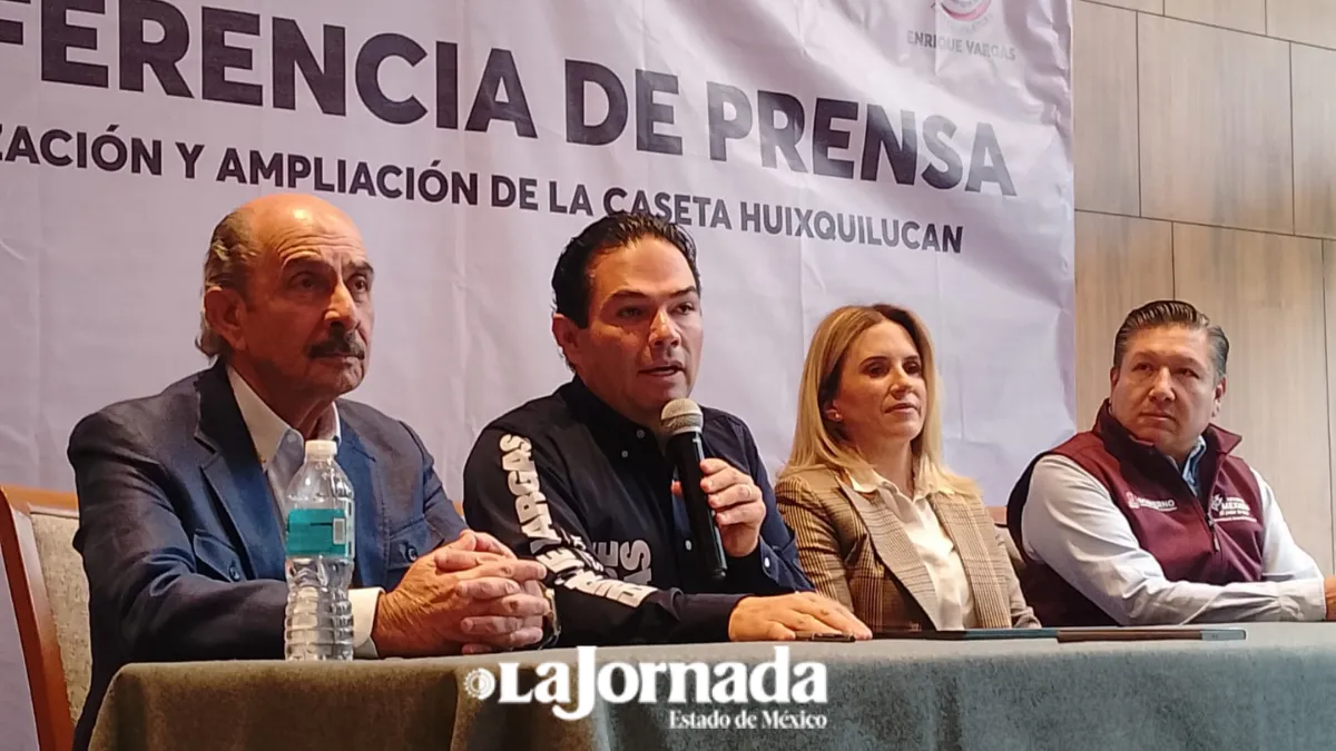 Huixquilucan anuncia la construcción de cuatro módulos en caseta de cobro para agilizar paso vehicular