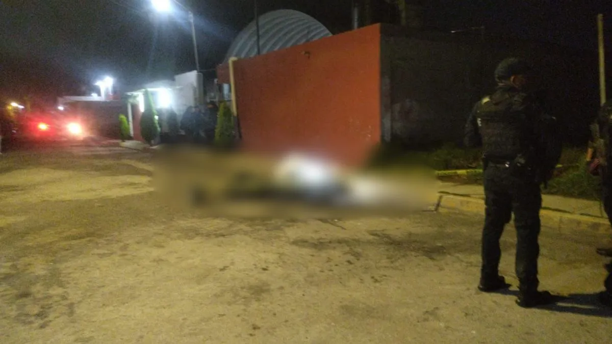 Ataque armado en Otumba deja un muerto y un joven herido