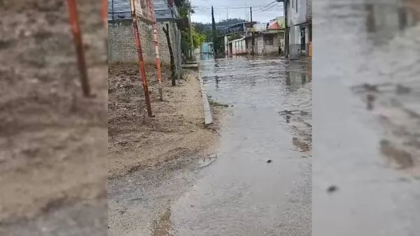 Cuautitlán Izcalli: Lluvias provocan aparición de socavones cerca de la Presa El Ángulo
