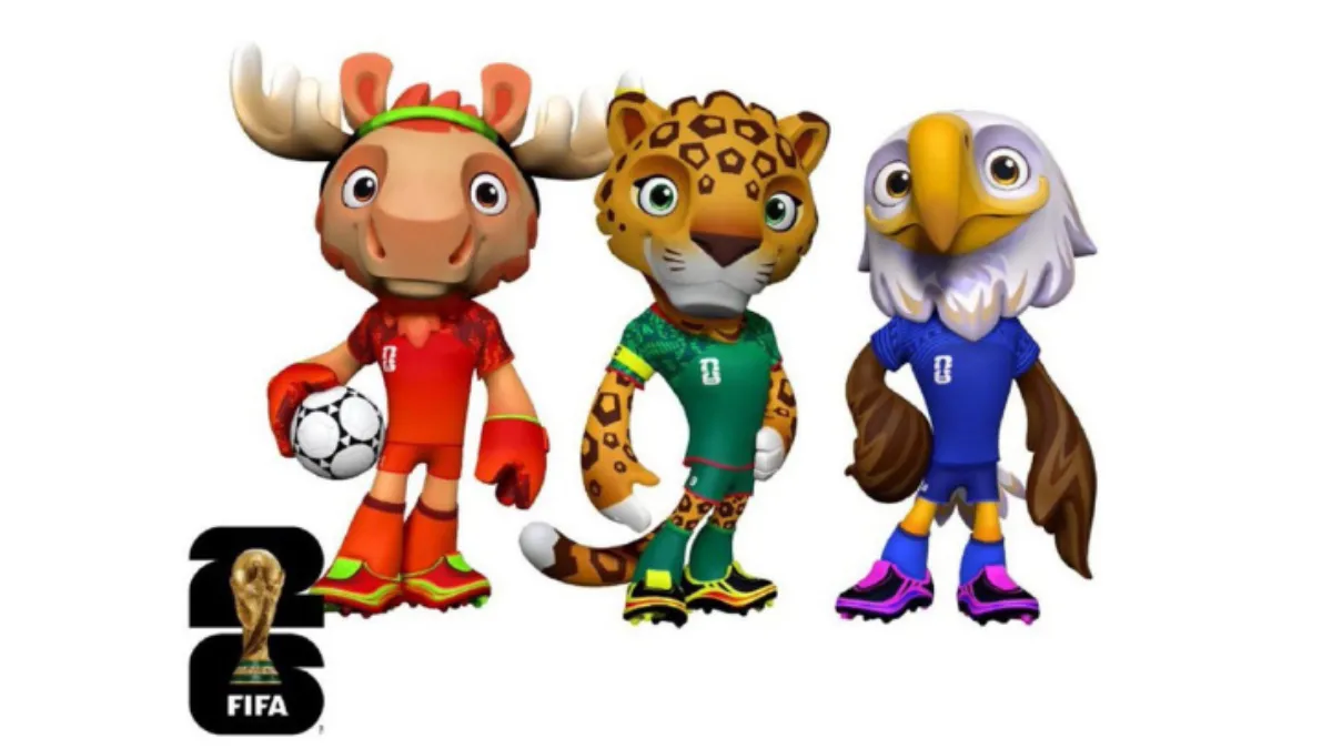 Zayu, Clutch y Maple son las mascotas oficiales del Mundial 2026 en México, Estados Unidos y Canadá.