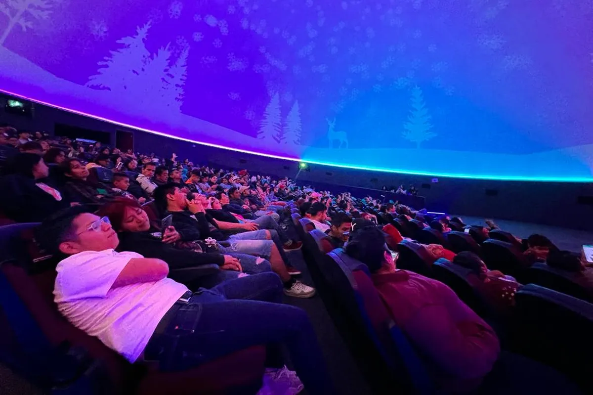 Acuden más de 30 mil visitantes nacionales y extranjeros al Planetario de Ecatepec durante vacaciones decembrinas