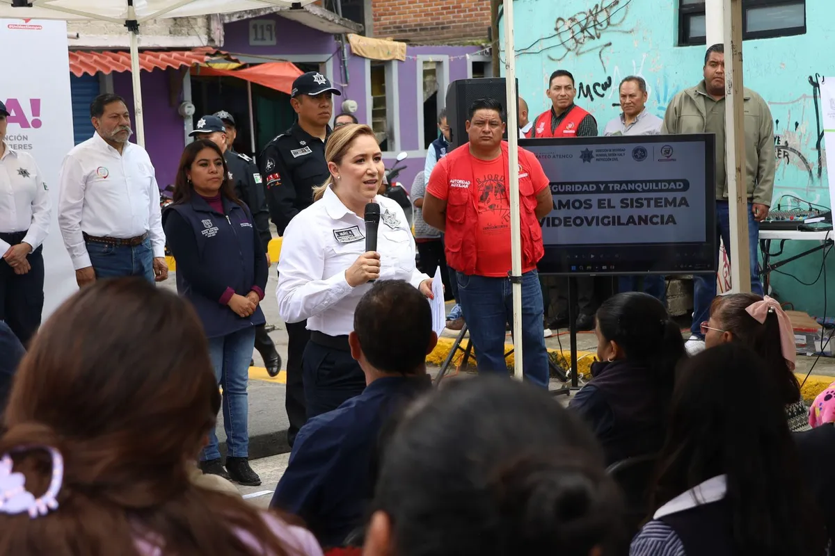 San Mateo Atenco refuerza su sistema de videovigilancia con 70 nuevas cámaras, llegando a un total histórico de 461 en todo el municipio